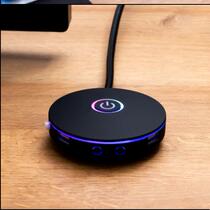 Computer boot buttonExternal desktop power switchExternal start buttonDesktop Internet café anti-theft dual USB interface