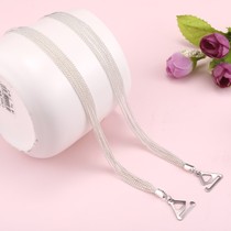 Invisible shoulder strap Summer sexy invisible bra strap Metal rhinestone bra belt Female word collar beauty back underwear accessories