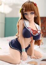 Anime solid doll silicone mini small beauty two-dimensional figure can be inserted male adult sex doll