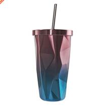 Tumbler with Straw - Hot and Cold Double Wall Drinking Cups