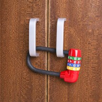 Waterproof and anti-rust shoe cabinet password lock anti-corrosion padlock practical and beautiful long basket exquisite double door lock file cabinet
