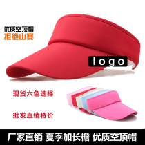 Cap custom lettering logo empty cap Sun baseball cap volunteer sunshade advertising tennis hat custom