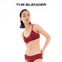 The Blender seamless knit ben life tiger simple no steel rim detachable chest pad no trace red underwear