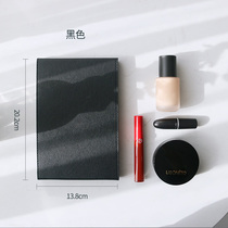 PU folding led makeup mirror with light Portable mirror Portable travel dressing mirror Fill light desktop mirror Desktop girl