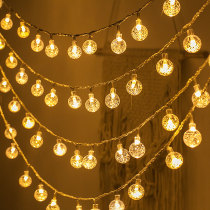LED small lights flashing lights string lights Full of Stars New Year outdoor ball bulb spring festival decoration neon lights