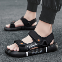 Sandals men 2021 new summer leisure fashion outdoor crossing South Beach soft bottom non-slip sports driving cool