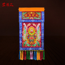 Solemn Pangtide Embroidered and Authentic Incense customizable Double anchovies Twin Fish Fire with Raw Lotus Handpan Gold Embroidered multitudines