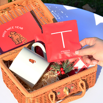 (Elephant Year of the Tiger Limited Gift Box) New Years Wedding Gift Creative Cartoon Mug Set ins Wind