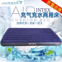  Summer cooling household water-filled mattress ice pad single double plus inflatable bed Fun student flushing gas pad bed