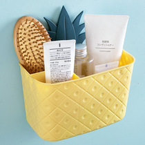 Toilet rack drain wall wall hanging creative dormitory home living room toilet bathroom comb cosmetics storage box