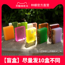 10 pieces of blind box soap essential oil handmade rose sulfur soap face washing cleansing bathing bath mite removal soap for men and women