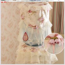 Living room drinking water cover drinking water Machine cover dust cover fabric high-end household lace cover bucket cover decorative cover