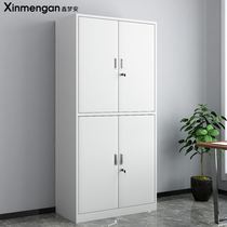 Through double-section filing cabinet iron cabinet data sorting with lock filing cabinet office voucher bookcase steel locker