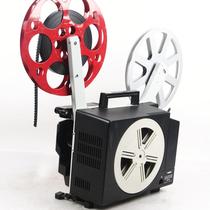 Antique movie machine Mo o16-L16 mm 16 movie projector with wooden tripod
