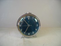 Rare iron anchor alarm clock horseshoe watch mechanical old alarm clock collection nostalgia