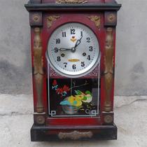 Antique old clock old clock horse head Old Clock mechanical clock Dalian torch card wall clock folk nostalgia