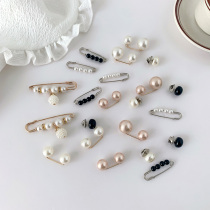 Brock needle to retrieve the waist pearl anti-walking button clothes fixed waist panties skirt to change the artifacts