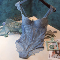 Conjoined shape-jacket woman collection groin waist beauty body Sexy lace tight with small breasts and comfortable bra hood bungles