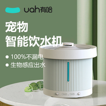 uah has Ha cat water dispenser pet automatic circulation Water Water dog supplies sterilization and no leakage