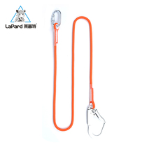 Leputt Outdoor seat belt Rope Aerial Work Against Fall Safety Rope Worksite Construction Protection Large Hook Buffer