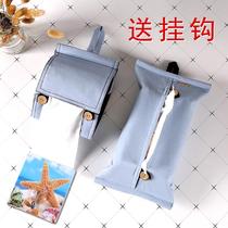 * Toilet paper tissue bag fabric tissue box can be hung cute hanging restaurant cartoon roll cloth cover Japanese car home