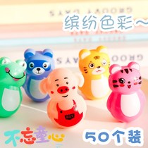 Toy cartoon animal tumbler mini puzzle nostalgic small kindergarten net push kindergarten gift award play