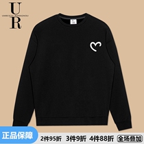 UR UMBERTO ROMAGNOLI ROUND COLLAR SWEATSHIRT MALE AND FEMALE LOVE SPRING AUTUMN BIG CODE STUDENT LONG SLEEVE T-SHIRT BLOUSE