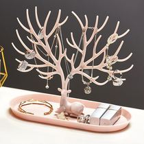 Fawn jewelry rack antler tree-shaped stud earrings jewelry display rack bracelet jewelry storage rack