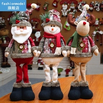 1 3PCS Christmas Dolls Tree Decor New Year Ornament Reindeer