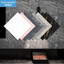 10pcs Imitation Marble PVC Wall Floor Stickers Self Adhesive