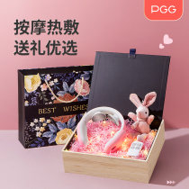 PGG cervical spine massager Neck protector Neck shoulder and neck multi-function strong spine intelligent electric hot compress neck artifact