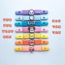 Childrens suspenders anti-drop shoulder artifact suspenders skirt non-slip buckle integrated trousers shoulder strap fixed anti-buy 2 get 1 free