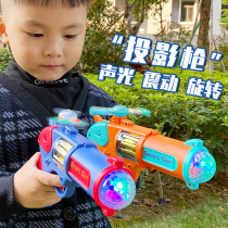 Baby toy gun Boys 1 a 2 years old 3 Girls 4 beneficial intelligence hands two to four children 5 luminous Music 6