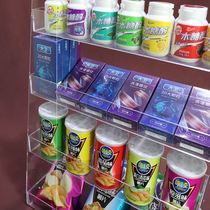 New Supermarket Convenience Store Front Desk Placed Small Cabinet Table Betel Nut Show Rack Snack drinks Potato Chips Shelf gum