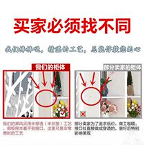 New Screen Partition Hollowing-out of the Hollowed-out Cabinet Modern Fashion O Style Doors Hall Background Cabinet Living-room Carouting Shop Window Decoration Bag