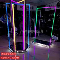 Chi Yu Luminous Supplies Bar Point Stage ktv Door Frame Disco Point Platform led Atmosphere Props Movable Flash