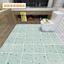 Floor stickers Self-adhesive waterproof anti-slip washroom Kitchen Bathroom Tiles Pastes Dorm Pvc Abrasion Thickening