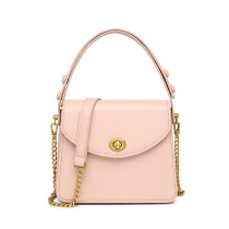 Hand bag female summer 2021 new niche explosive fashion versatile crossbody dual shoulder chain bag leather Net Red