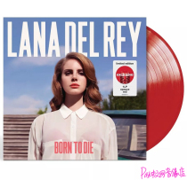 On the way Lana Del Rey Born To Die Target limited red glue LP vinyl records