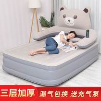 Jiajiayou air bed double household simple inflatable bed single person heightened and thickened foldable bed car portable