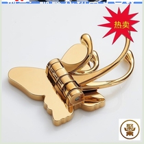 Rear door clothing store single hook butterfly type clothes hook adhesive hook hanging hanging wall hanging clothes adhesive hook bathroom door single