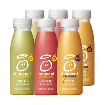 innocent Fresh Beaten Raw Fruit Strawberry Mango Kiwi Mixed Juice 250ml×6 Refrigerated juice drink