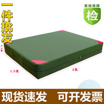 Training mat children martial arts thickening auxiliary high elastic sports folding protective pad troops somersauling sponge pad