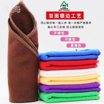 Shoeshine soft cloth shoeshine sponge shoe brush shoe brush shoe artifact leather shoe cleaning polishing cloth small square scarf 10 pieces