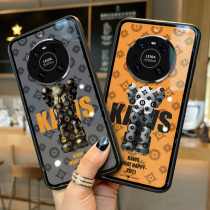 Huawei Mate40Pro phone case transparent glass Mate30ePro protective cover 40Pro all-inclusive lens anti-drop Net red 40e new cute female creative hip hop not top film