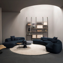 Baxter Willpower Arc Tech Cloth Minimalist Villa Big Family Type Designer Profiled Corner PIAF Down Sofa