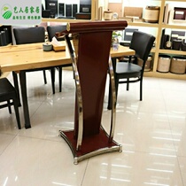 High-end stage jiang tai zhuo statement zi ke tai zhu chi tai ugrengy tai hotel front desk reception desk