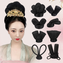 Hanfu wig bag costume style style hair pumpkin hair bag ancient style fairy Tang system noble concubine performance hair bun