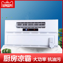 Technology Liangba Lighting Two-in-One Electric Fan Kitchen Embedded Integrated Ceiling Fan Cold Ba Air Conditioning Type