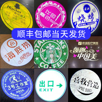 Advertising projection light Custom text logo High-definition commercial door head led waterproof outdoor ground rotating projection light